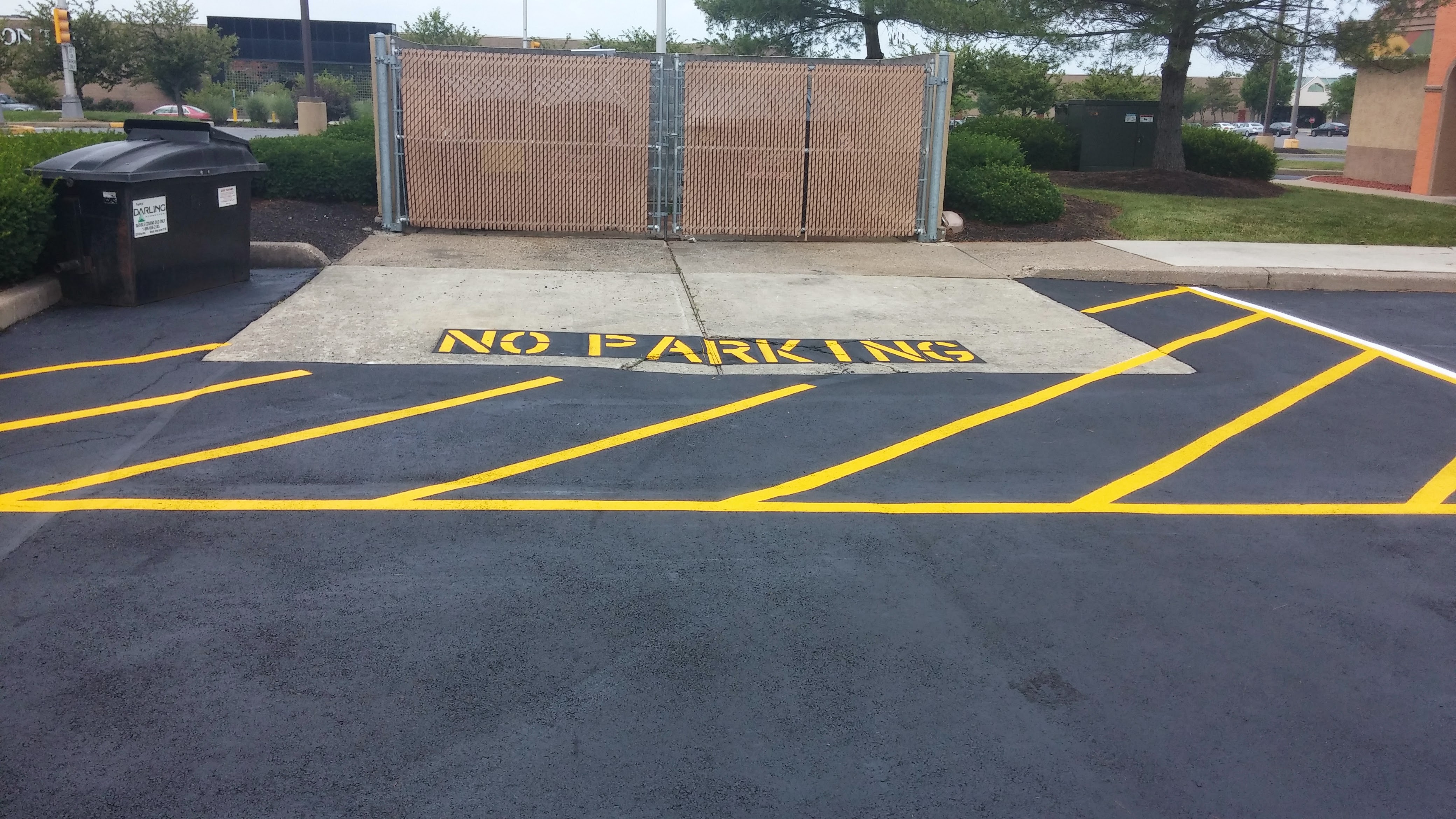 SealPro Line Striping project 20