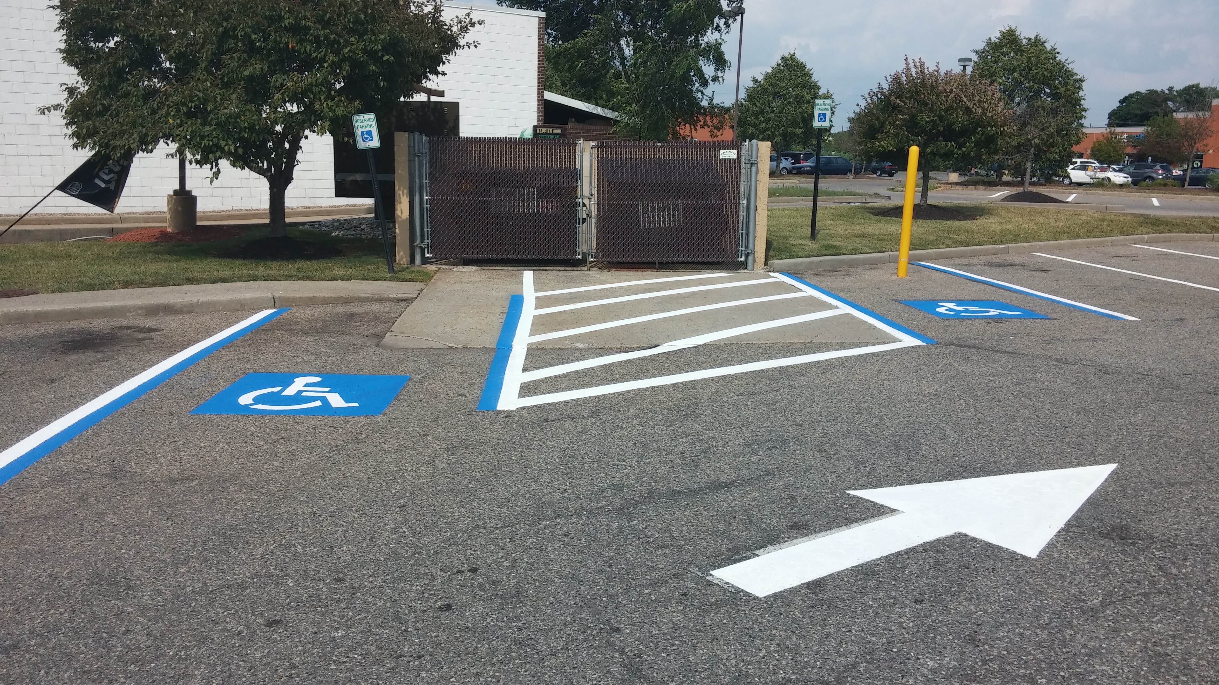 SealPro Line Striping project 21